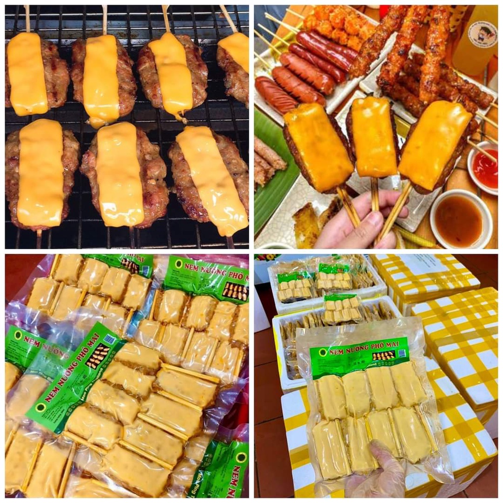 Nem nướng phô mai 380g -8 cây