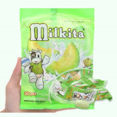 KẸO SỮA VỊ DƯA GANG HIỆU MILKITA-MILKITA