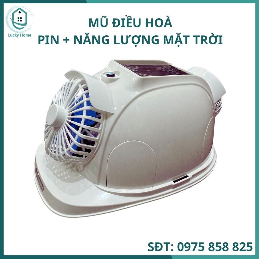 Mũ điều hòa, mũ quạt năng lượng mặt trời, Mũ bảo hộ có quạt làm mát năng lượng mặt trời, Nón bảo hiể