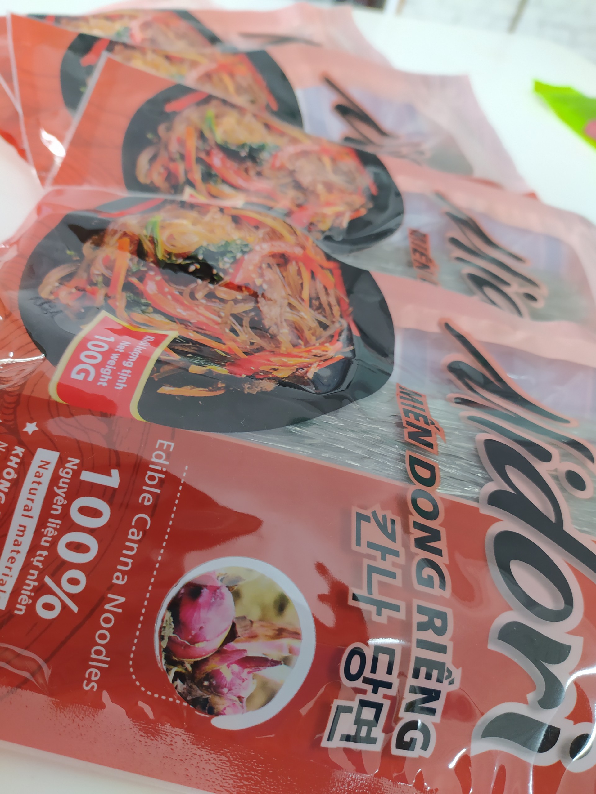 Combo 10 gói miến dong riềng midori 100g