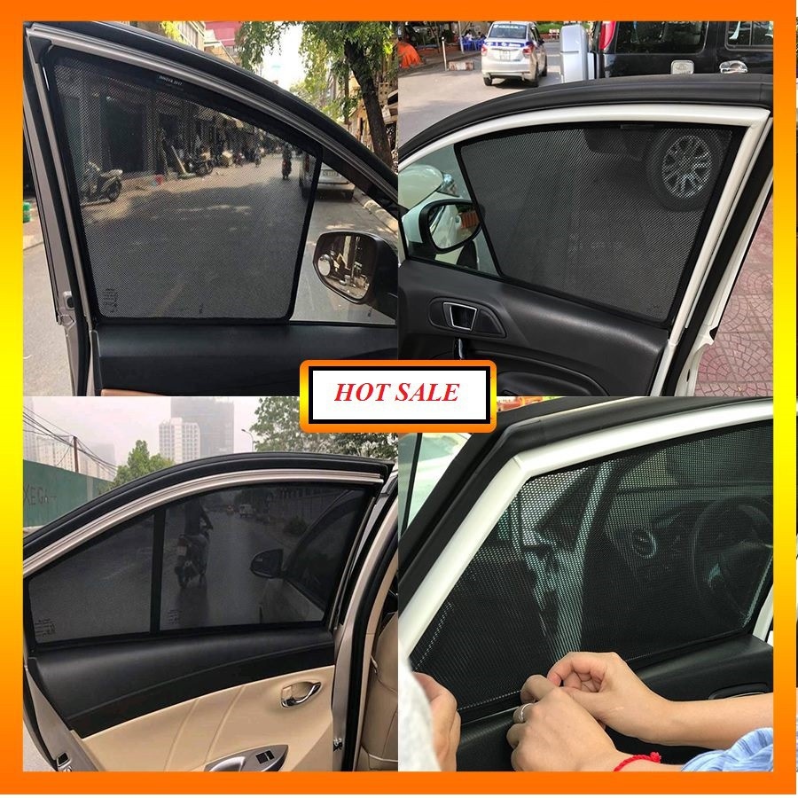 Rèm Che Nắng Nam Châm Xe Accent Attrage CeratoGrand i10Vios Mazda 2 Mazda 3K3 InnovaSoluto MonrningrangerCx5