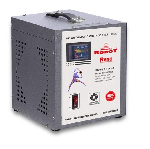 Ổn áp 1 pha robot - reno 1kva