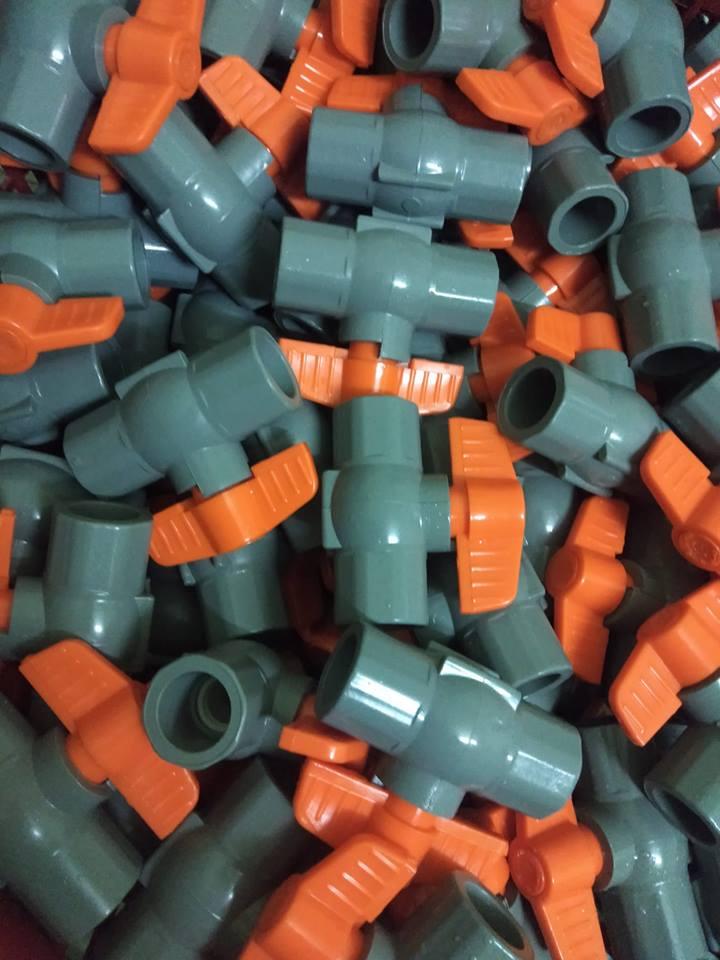 combo 10 van nhựa, khóa nhựa 21 hoặc 27 pvc chuyên dùng cho nông trại