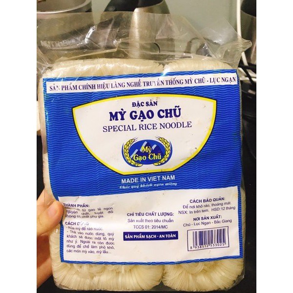 Đặc Sản Mỳ Chũ, Mỳ Gạo Bắc Giang. Hỗ trợ ăn Kiêng Giảm Cân, không chất phụ gia, không chất bảo quản