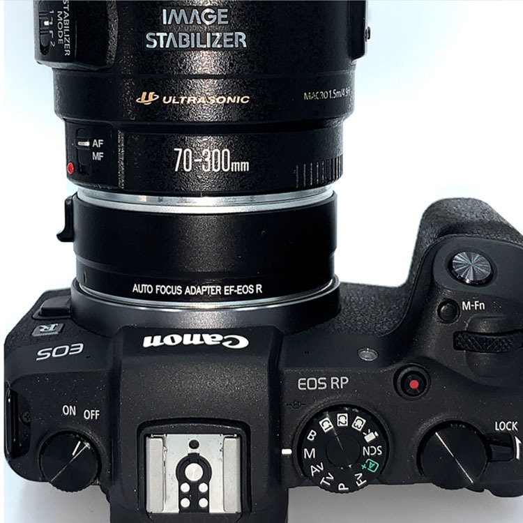 Ngàm chuyển ef-eos r lấy nét tự động canon eos r sang ống kính canon ef