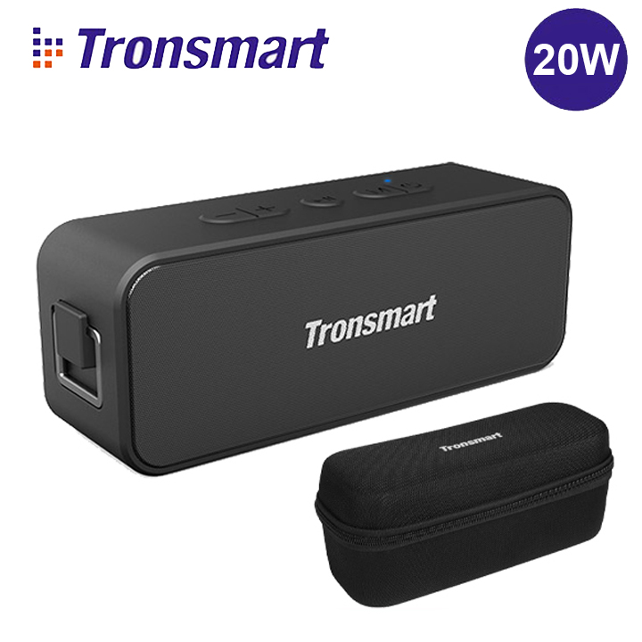 Loa bluetooth 5.0 tronsmart element t2 plus loa di động 20w loa âm thanh trầm với chống nước px7 nghe nhạc liên tục 24h - bảo hành 12 tháng