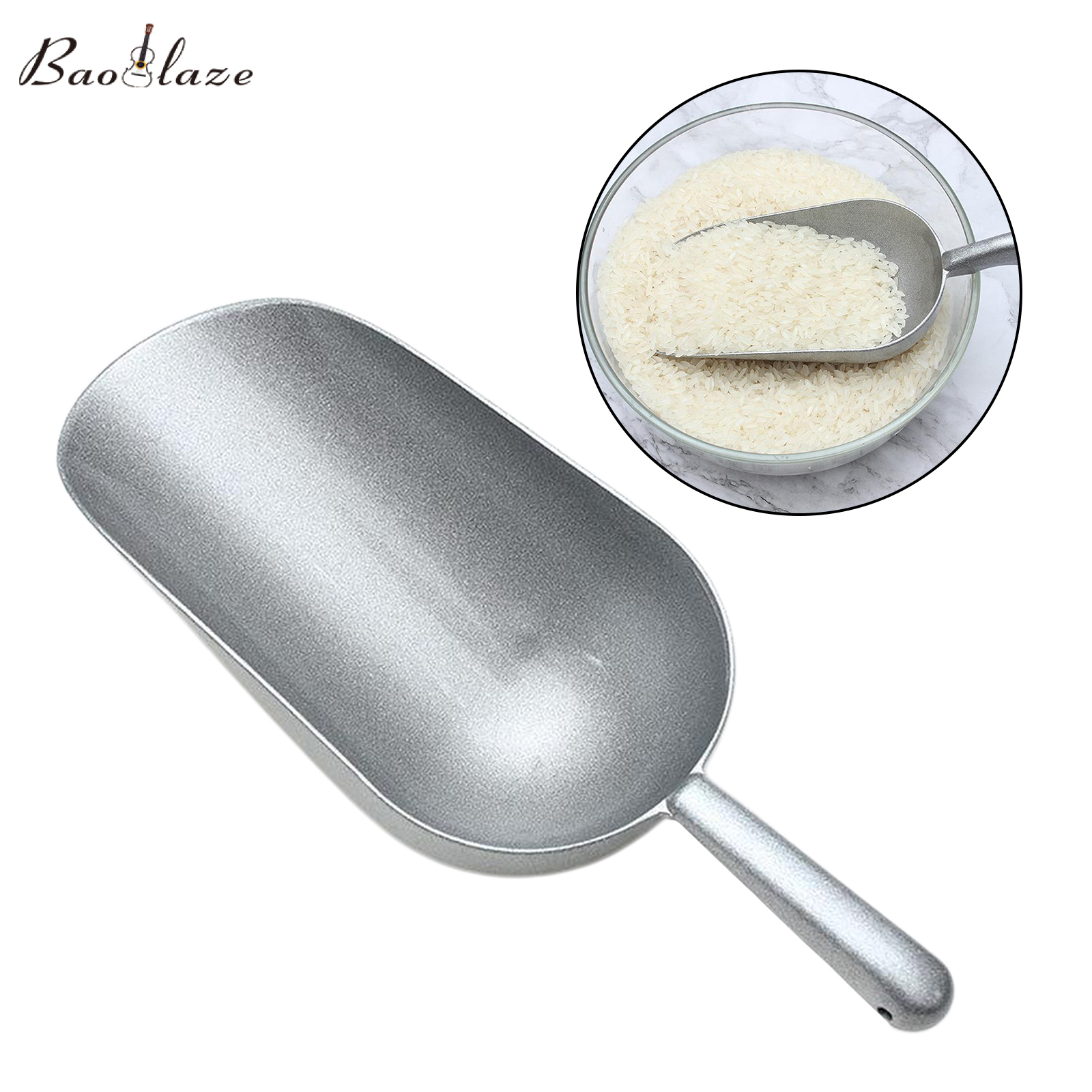 Baoblaze Muỗng Đong Đá Hạng Nặng, Cho Hạt Đồ Khô Gia Vị Đường