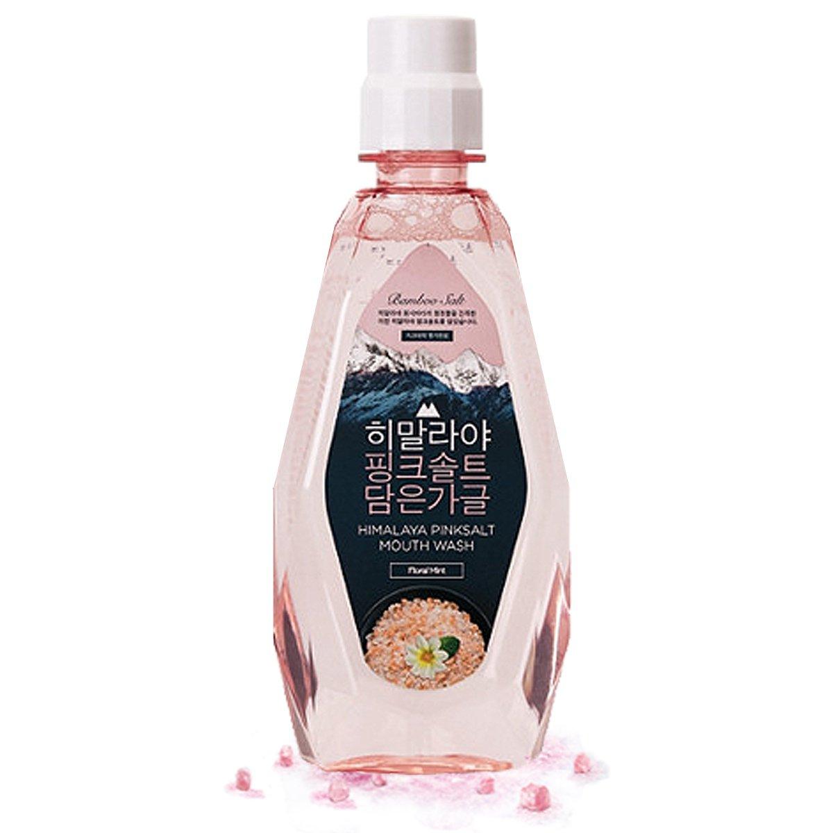 Nước Súc Miệng LG Bamboo Salt Himalaya Pinksalt Mouth Wash 320ml - Floral Mint (Hương Hoa Bạc Hà)