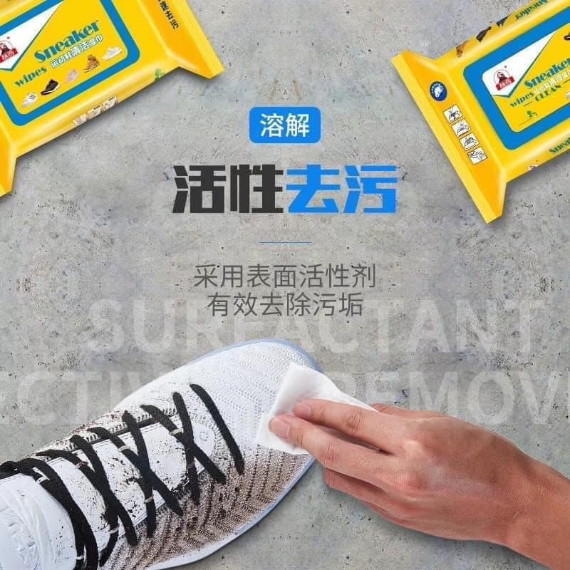 Combo 2 gói giấy lau giày gói 30 tờ