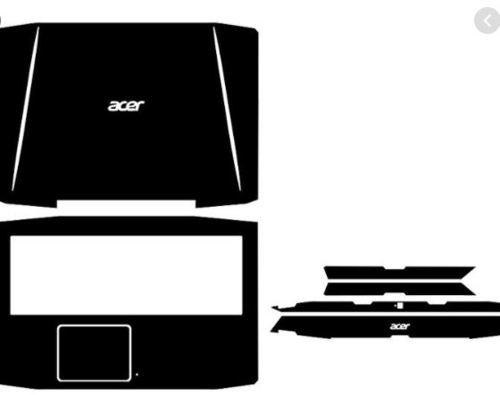 Miếng Dán Sợi Carbon Đen Cho Laptop Acer A515-51G 15.6 inch Aspire-SKU-DANLP156-va
