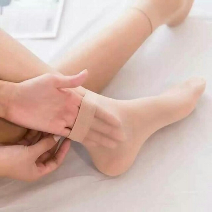 10 đôi tất nữ- tất giấy - set 10 đôi tất da chân mỏng mịn siêu dai