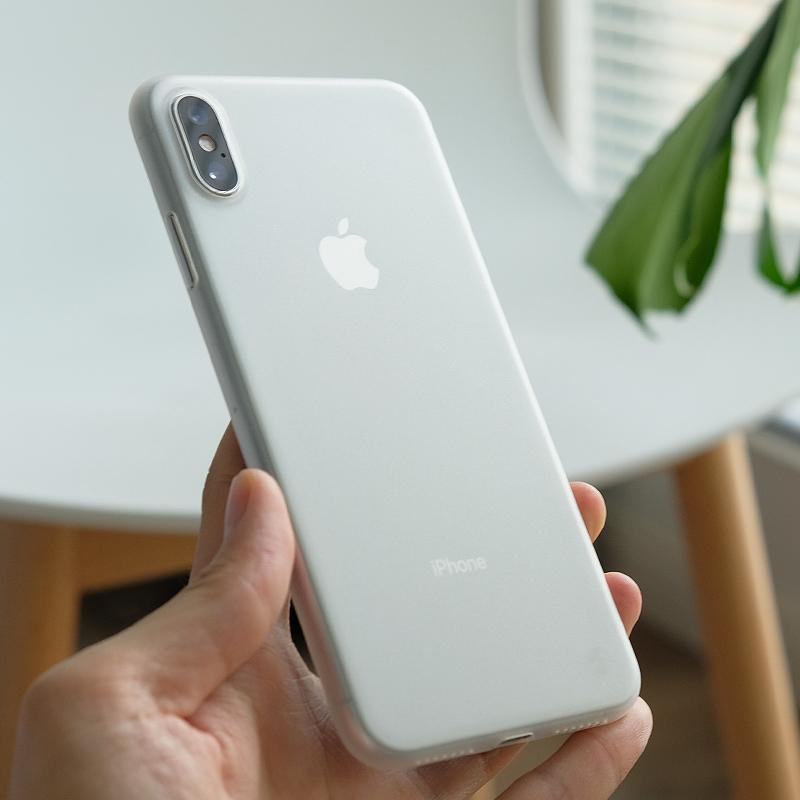 Ốp lưng mờ nhám siêu mỏng Memuni dành cho Iphone X