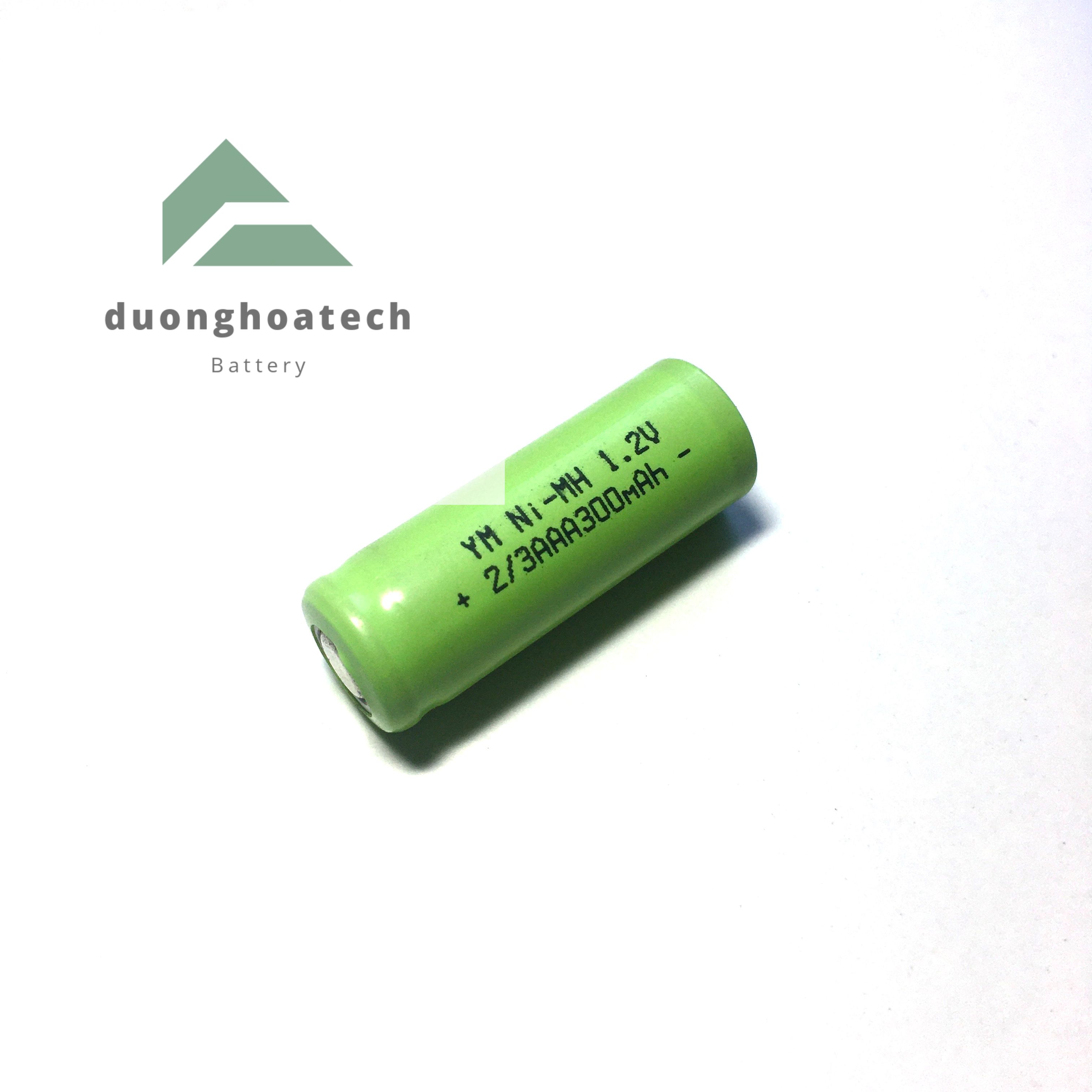 Pin sạc 2/3aaa ni-mh 1.2v 300mah