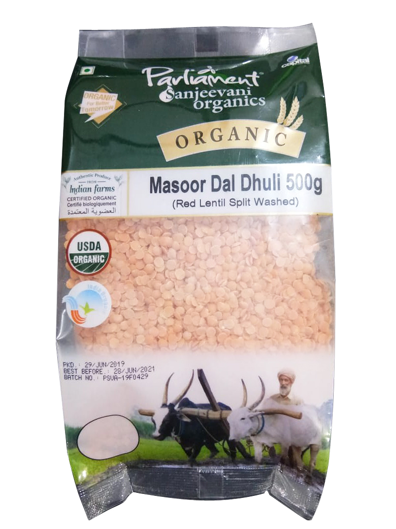 Đậu lăng đỏ hữu cơ Parliament 500g