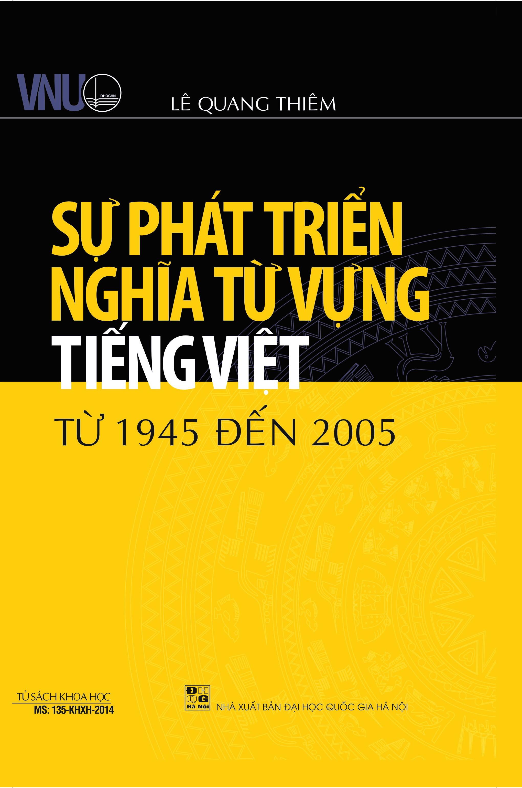 Sự phát triển nghĩa từ vựng tiếng việt từ 1945 đến 2005