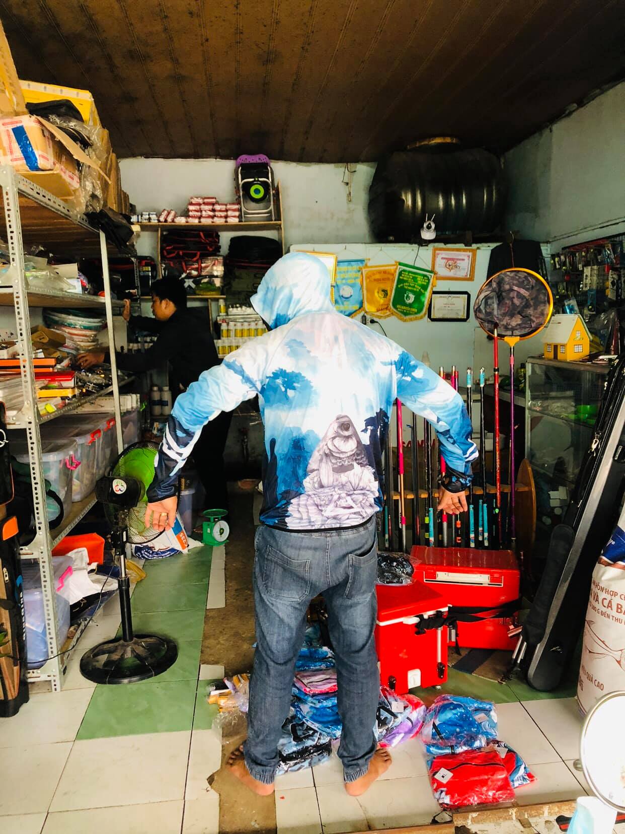 Áo khoác chống nắng câu đài , full size - Đồ Câu Phạm Ngọc