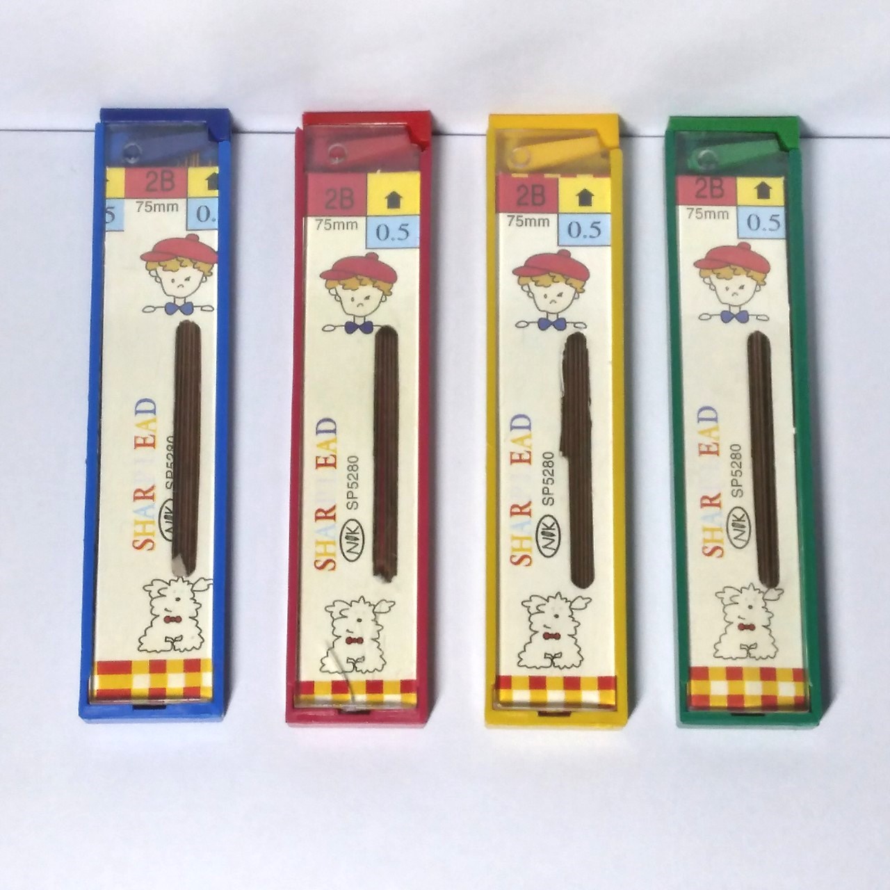 01 tép ruột chì vàng 0.5mm/0.7mm