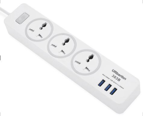Ổ cắm điện thông minh có cổng sạc USB 2A tiện dụng - Ổ cắm điện