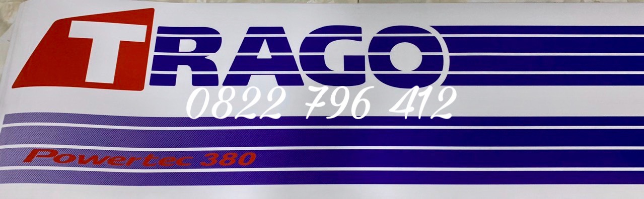 Tem Dán Xe Tải Trago 380 , trago 400 , trago 440, trago 460