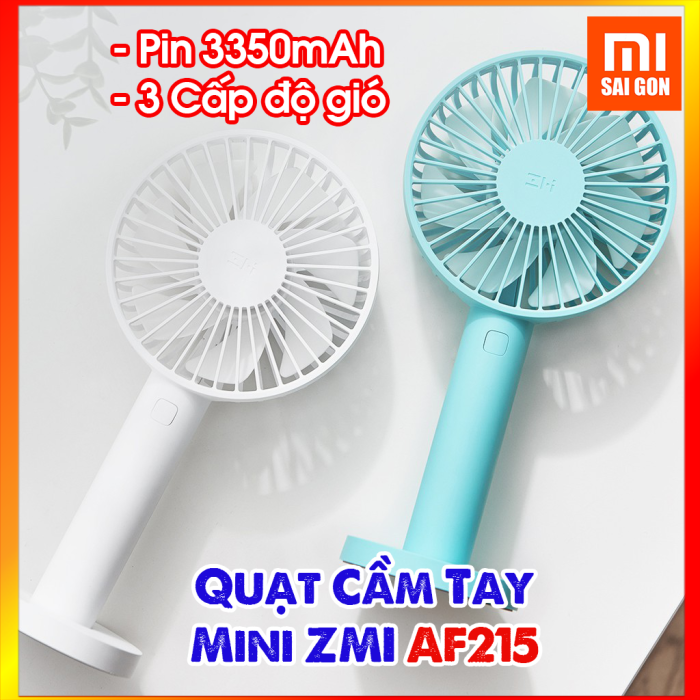 Quạt mini cầm tay zmi af215 3350mah - chuyenmi