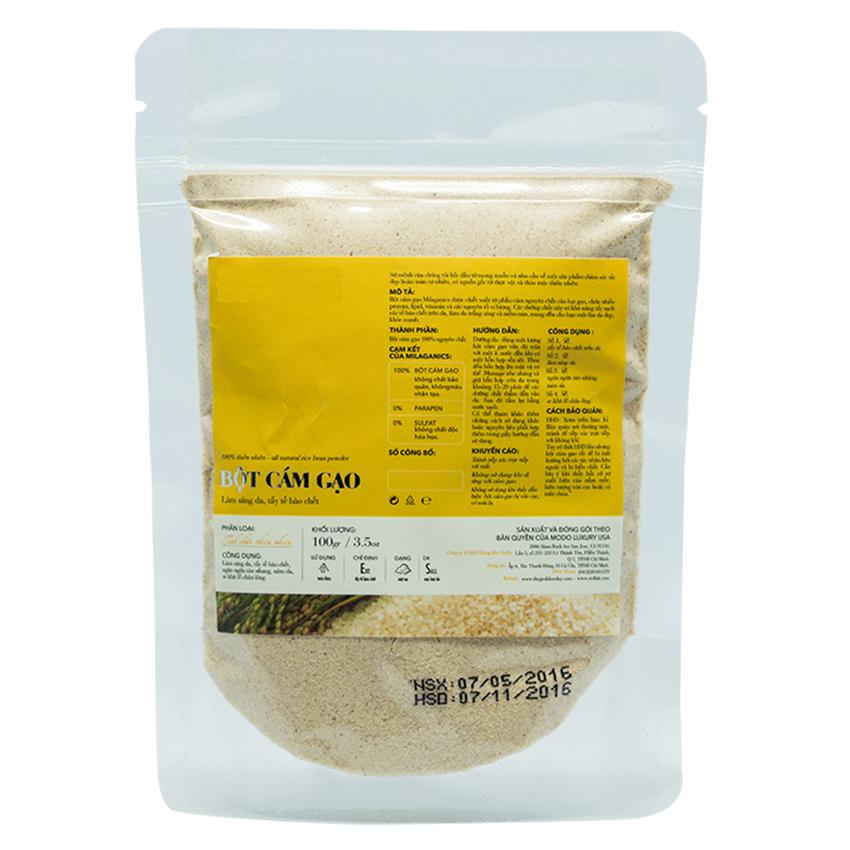 [HCM]Bột cám gạo 100g