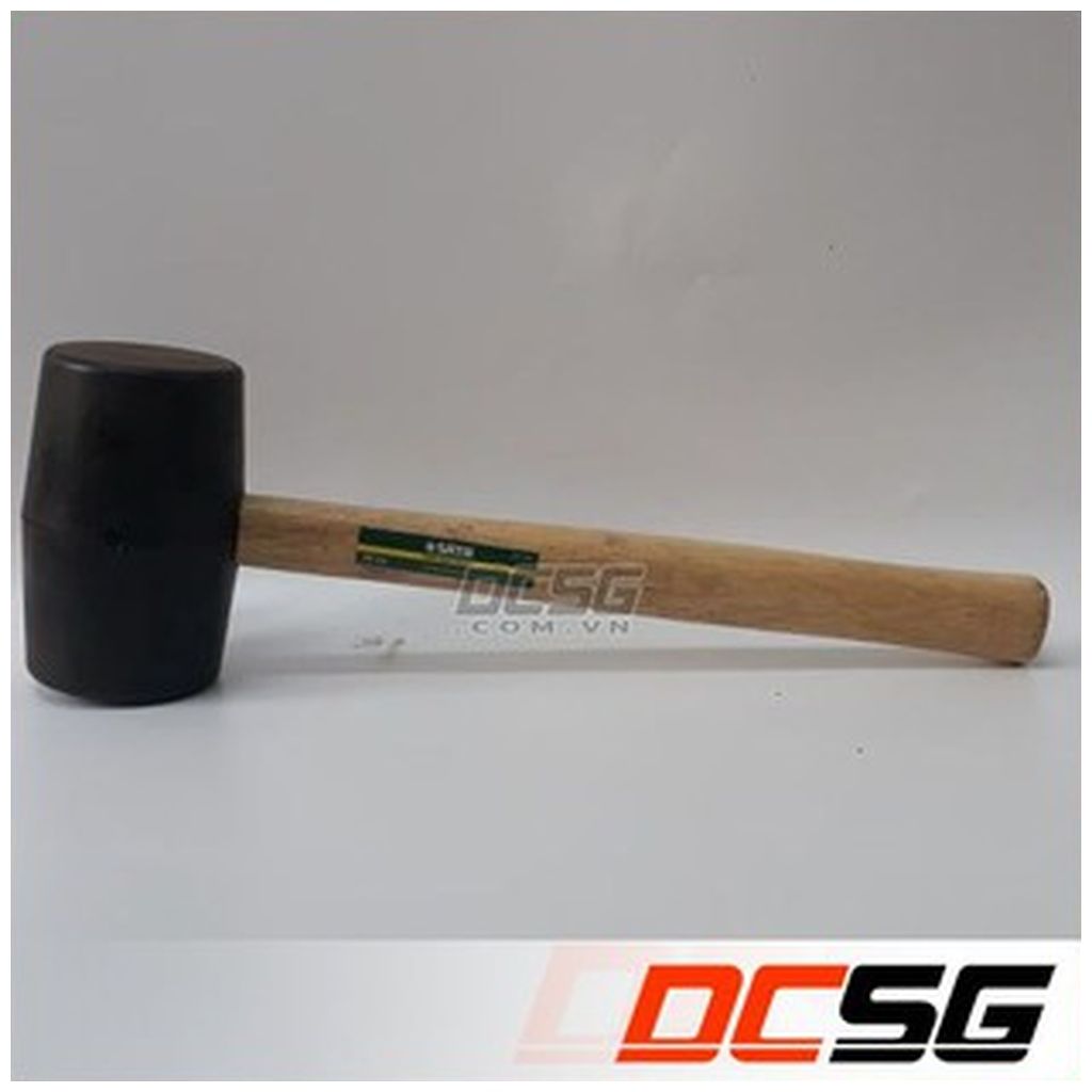 Búa cao su cán gỗ 20oz 350mm-750g sata 92913me