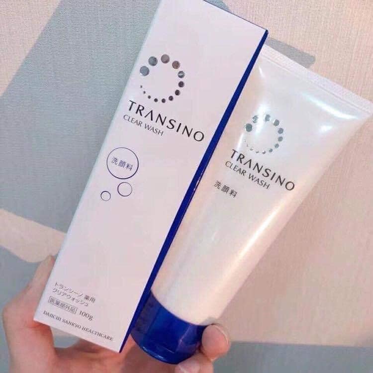 Sữa Rửa Mặt Transino Clear Wash – Trị Nám Trắng Da Số 1 Nhật Bản