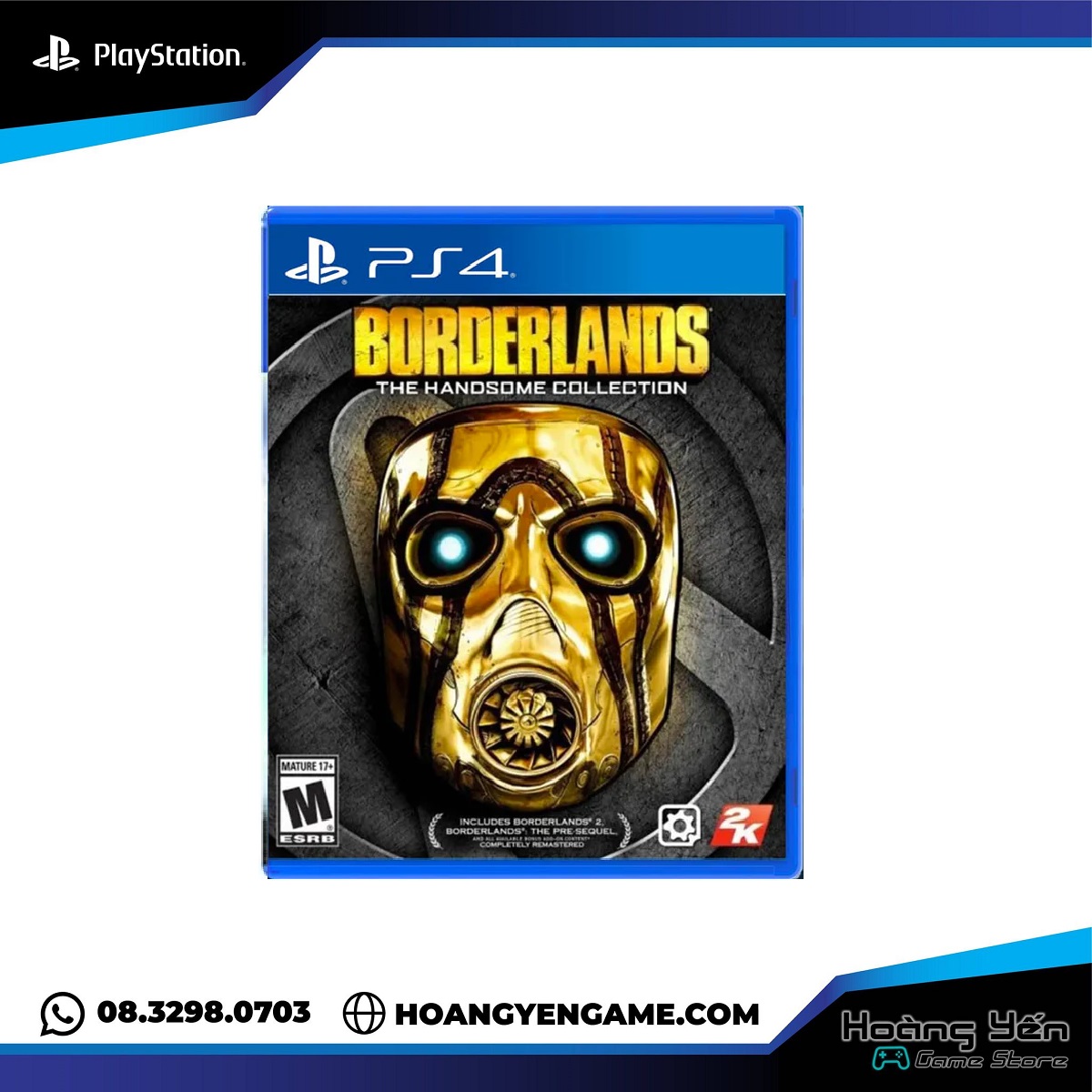 Đĩa Game Borderlands: The Handsome Collection PS4