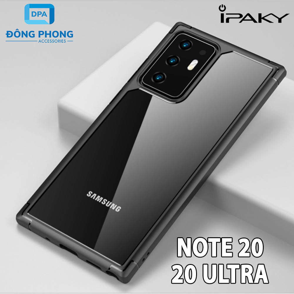 Ốp Lưng Chống Sốc Cho Samsung Note 20 / Note 20 Ultra Chính Hãng iPaky