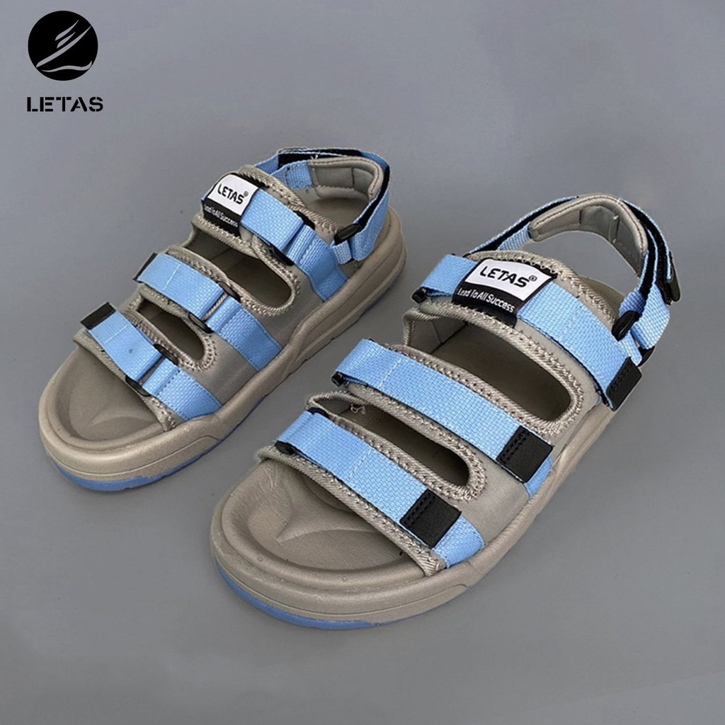 Sandal nữ letas d1001 xanh nhạt