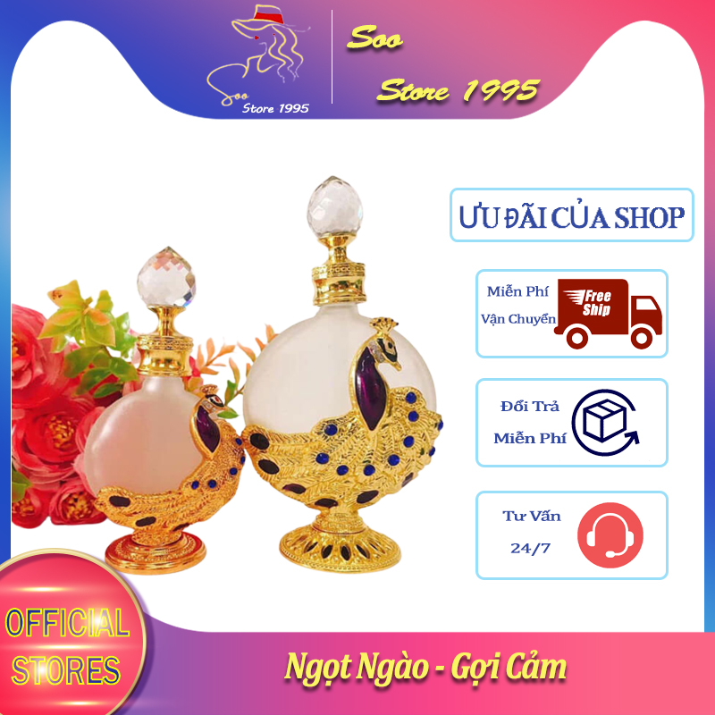 Tinh dầu nước hoa dubai con công 15ml - 35ml