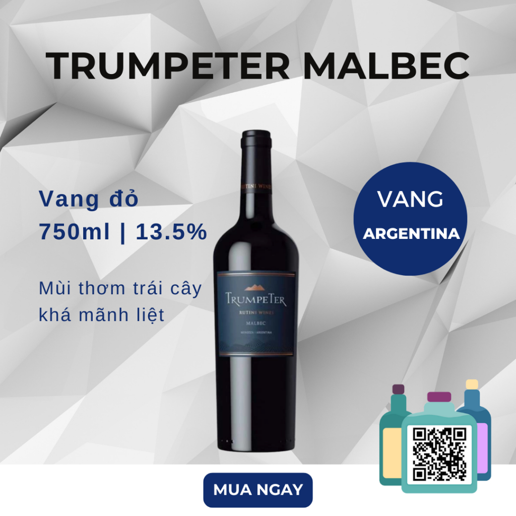 ARGENTINA VANG TRUMPETER Malbec 750ML