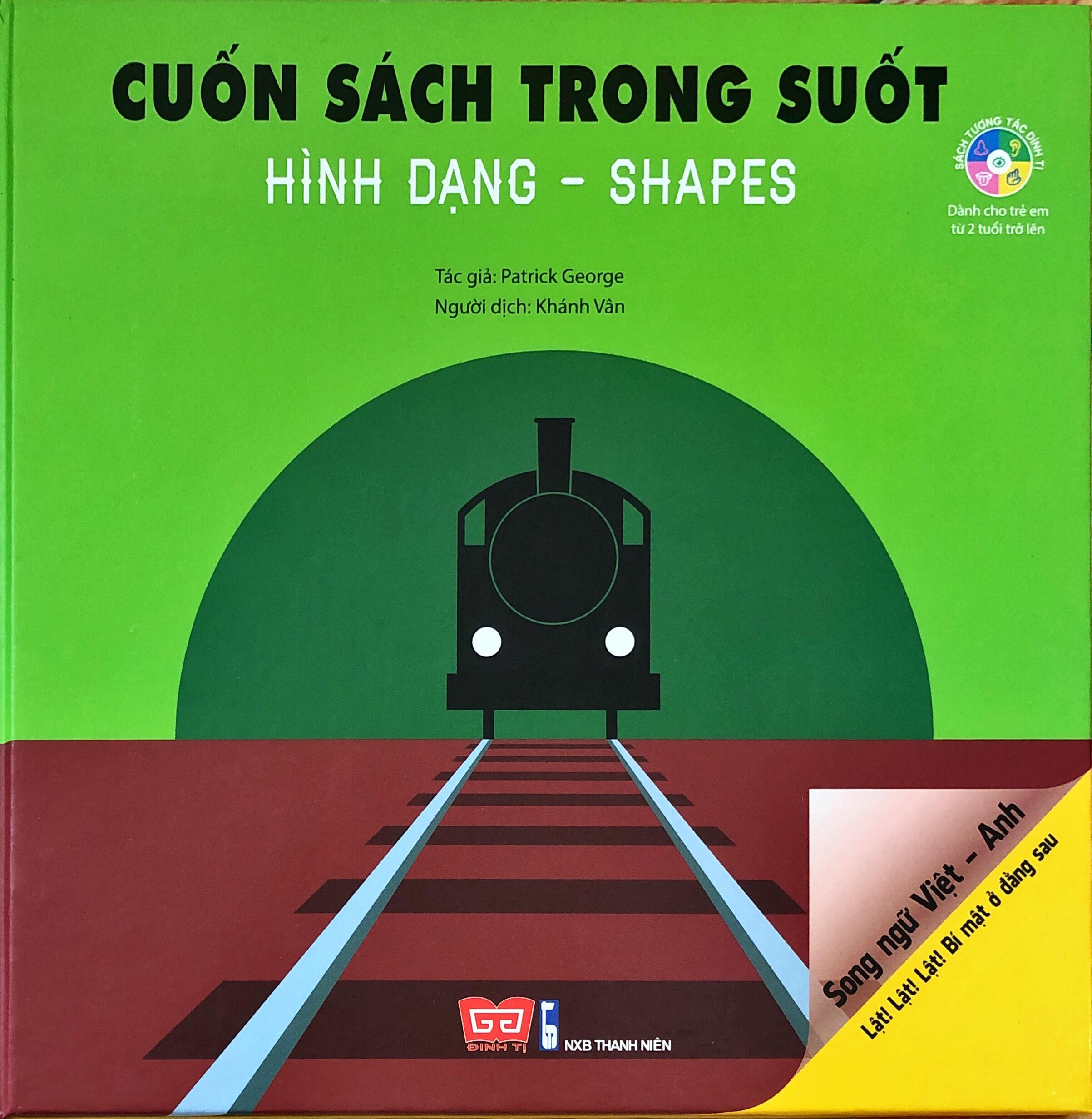 Sách - cuốn sách trong suốt hình dạng - shapes