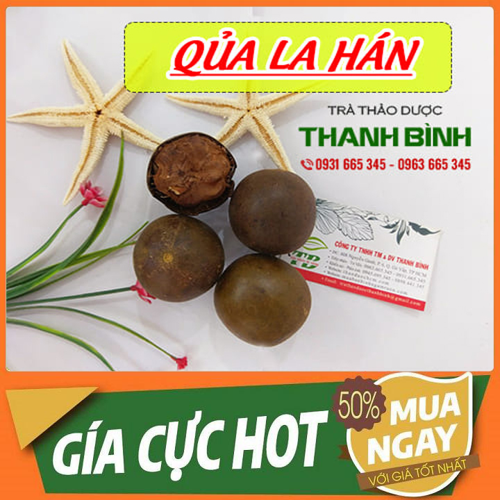 Quả la hán trái to 500g loại 1 - dược liệu thanh bình