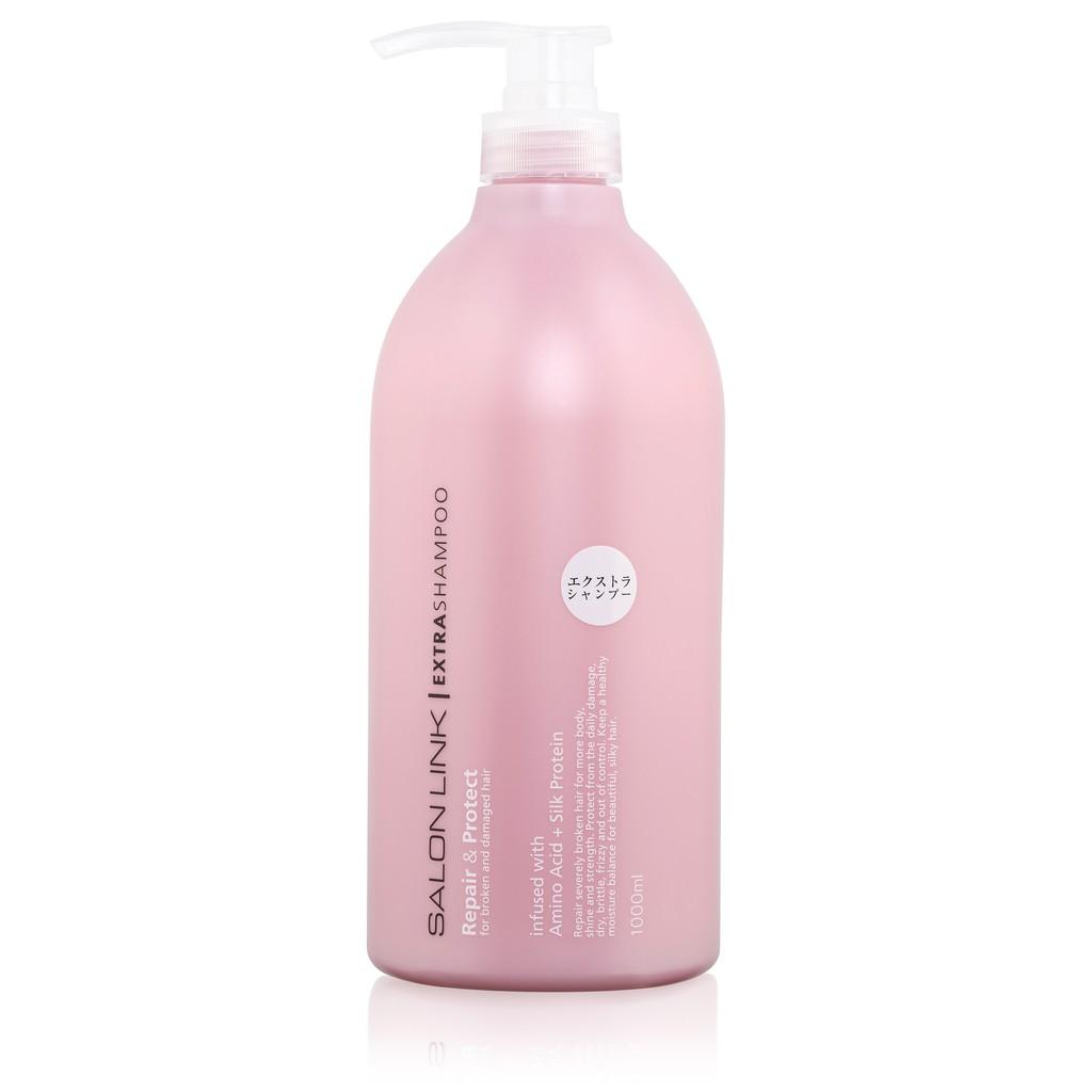 [HCM]DẦU GỘI PHỤC HỒI TÓC HƯ TỔN SALON LINK EXTRA NỘI ĐỊA NHẬT ( CHAI MÀU HỒNG - 1000ML )dầu gội được đặc chế cho tóc khô chẻ ngọn hư tổn do uốn nhuộm và dùng hóa chất nhiều.