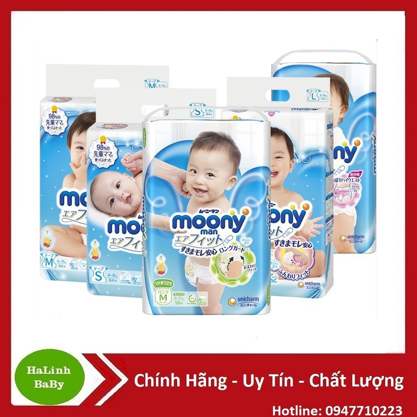 Tã dán/tã quần moony