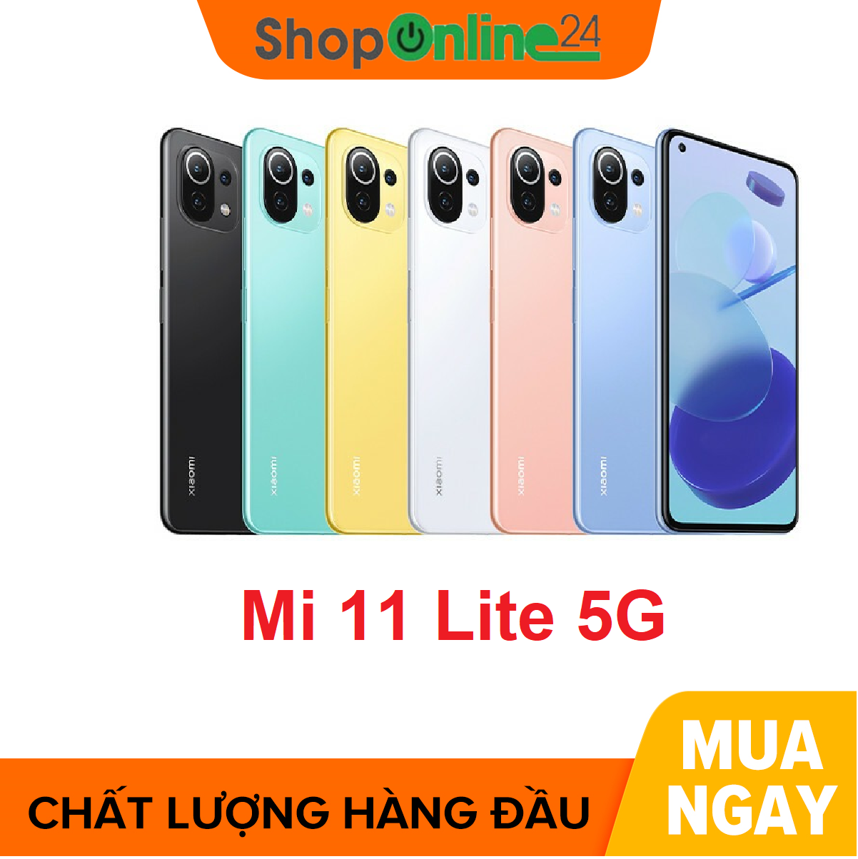 Điện thoại Xiaomi Mi 11 Lite 5G 8GB/128GB - Hàng nhập khẩu