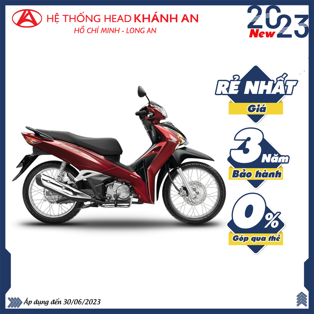 Xe Máy Honda Future 125- 2022 Phiên Bản Tiêu Chuẩn (Phanh Đĩa- Vành Nan Hoa)