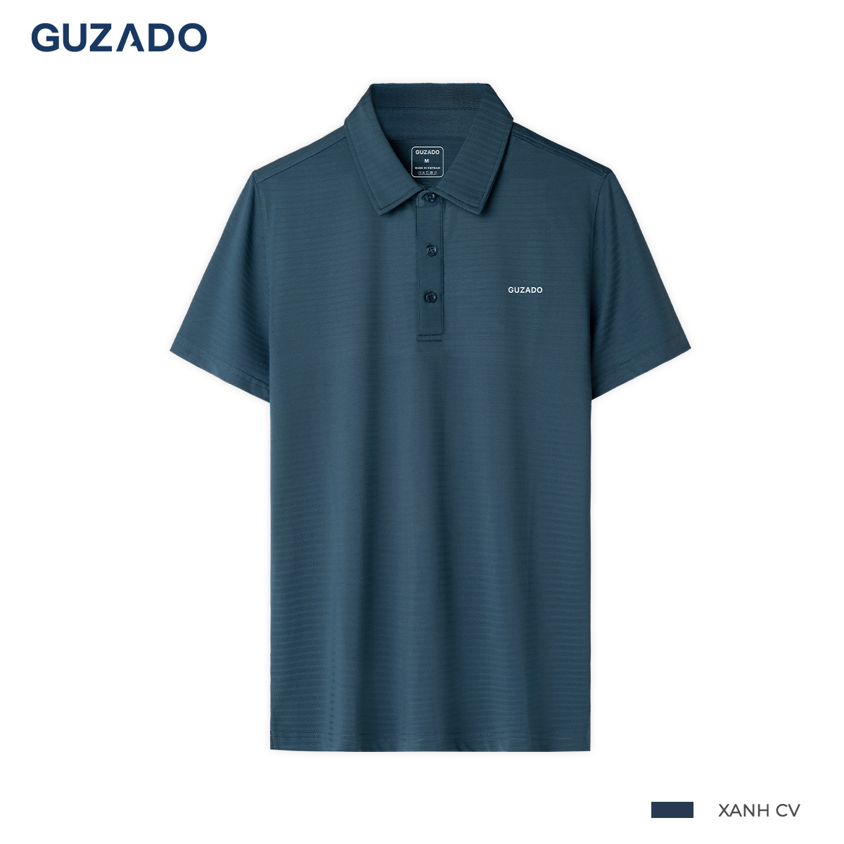 [MUA 3 GIẢM 15% SALE CUỐI THÁNG 6] Áo Polo Nam Guzado vải thun lạnh co giãn mát mẻ thiết kế đơn giản lịch sự dễ mix đồ GPL01