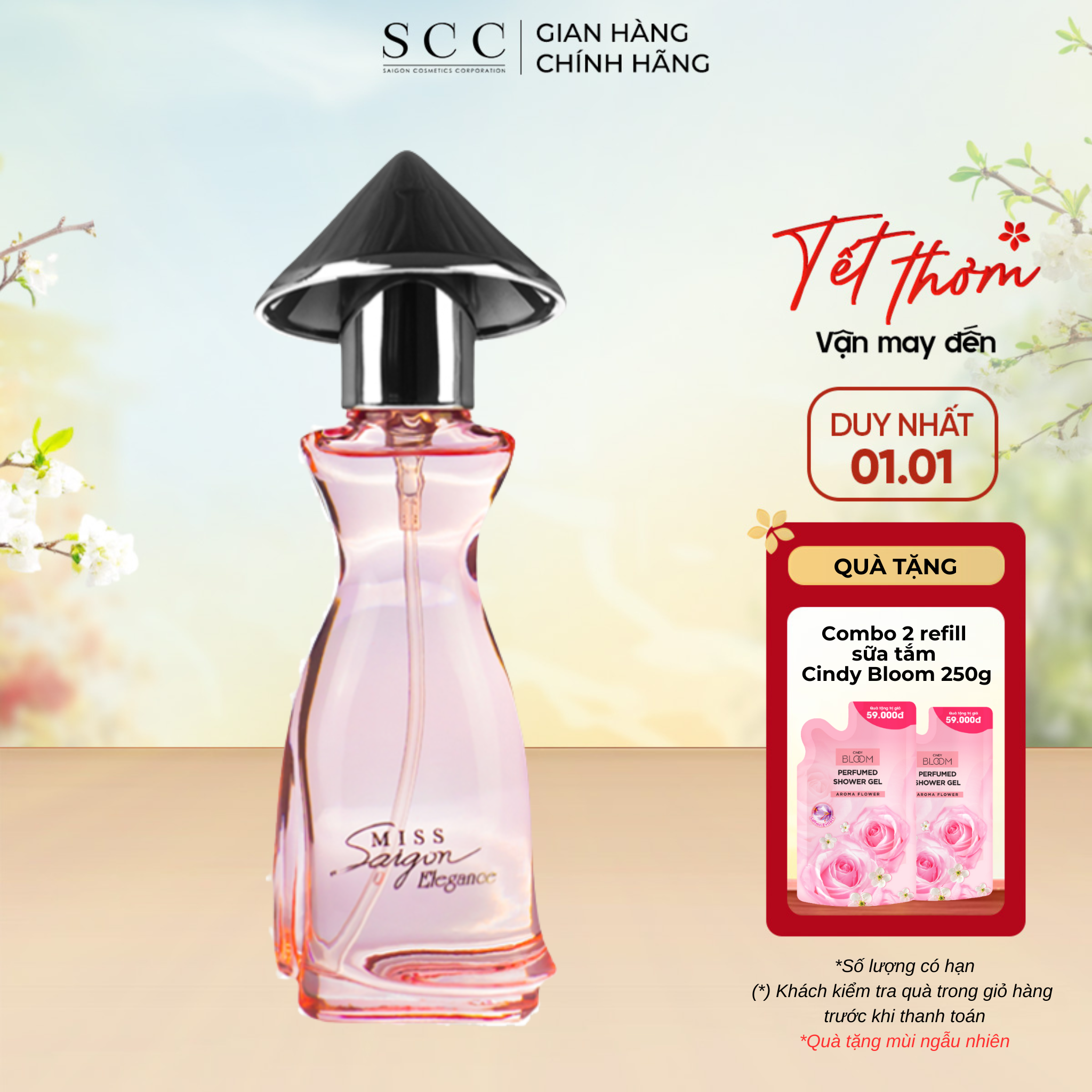 Nước Hoa Nữ Cao Cấp Miss Saigon Elegance Ruby EDP 15ml Hộp Đỏ Hương Thơm Ngọt Ngào Quyến Rũ HOARIENT Chính Hãng