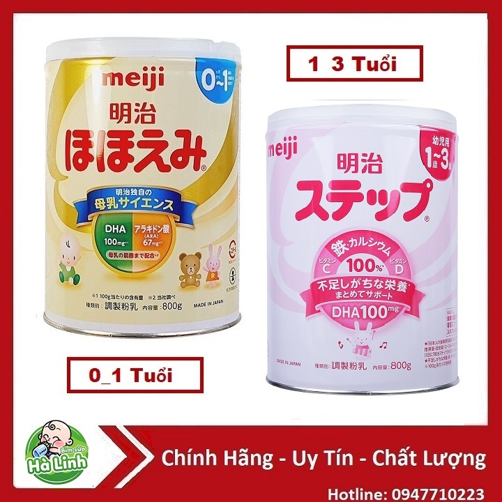 Sữa meiji số 0,9 hàng nội địa nhật ...