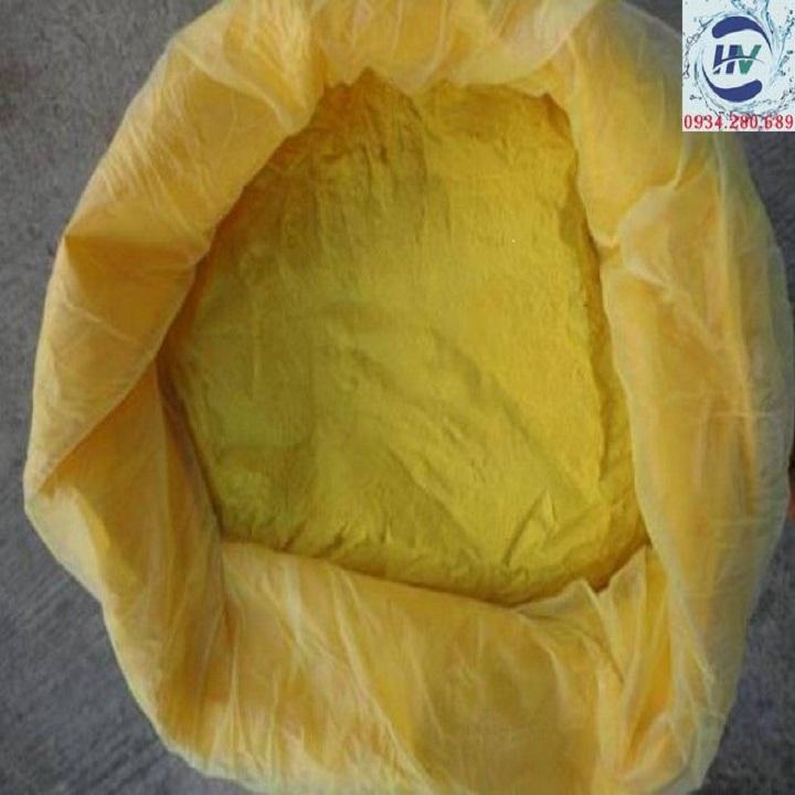 Hóa chất trợ lắng nước bể bơi - trợ lắng pac - bao 25kg