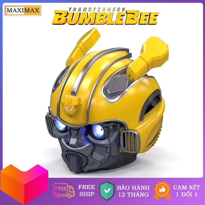 Loa bluetooth bumblebee 5.0 âm siêu trầm tặng kèm dây sạc và giá đỡ điện thoại trị giá 69k loa bluetooth; loa bluetooth mini; loa bluetooth giá rẻ - MAXIMAX