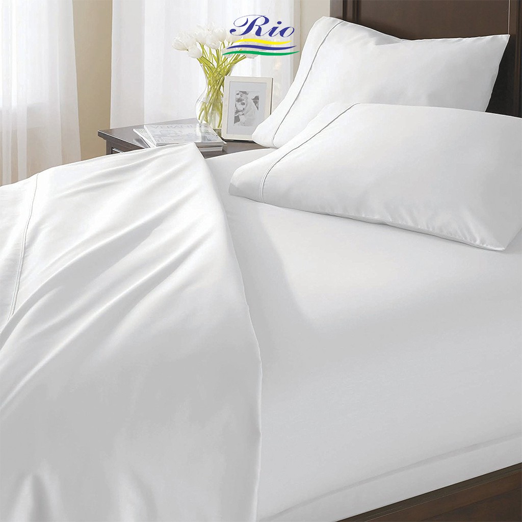 Vỏ Chăn RIOTEX Cotton Cao Cấp Mềm Min, Không Xù Dùng Cho Khách Sạn, Nhà Nghỉ Đủ Kích Thước