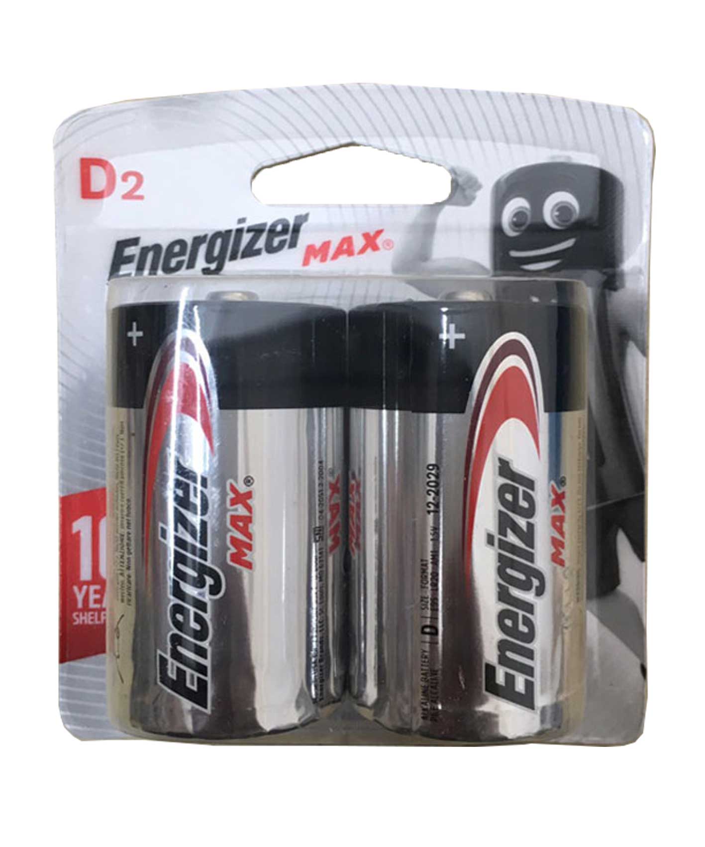 Pin energizer e95-bp2, lr20; pin đại d 1.5v alkaline energizer e95, lr20 chính hãng