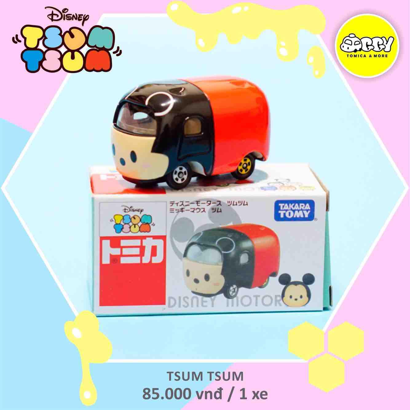 Xe mô hình Disney Tomica Tsum Tsum Mickey