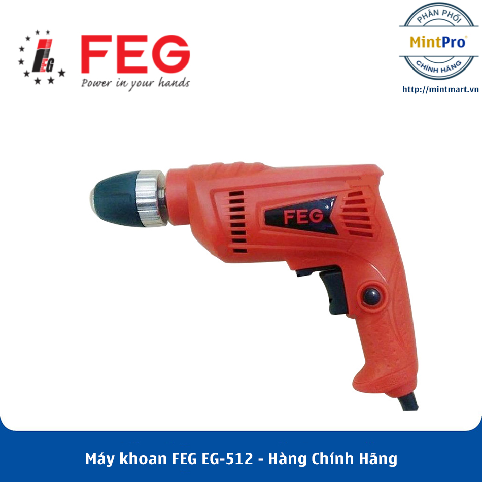 Máy khoan feg eg-512 - hàng chính hãng