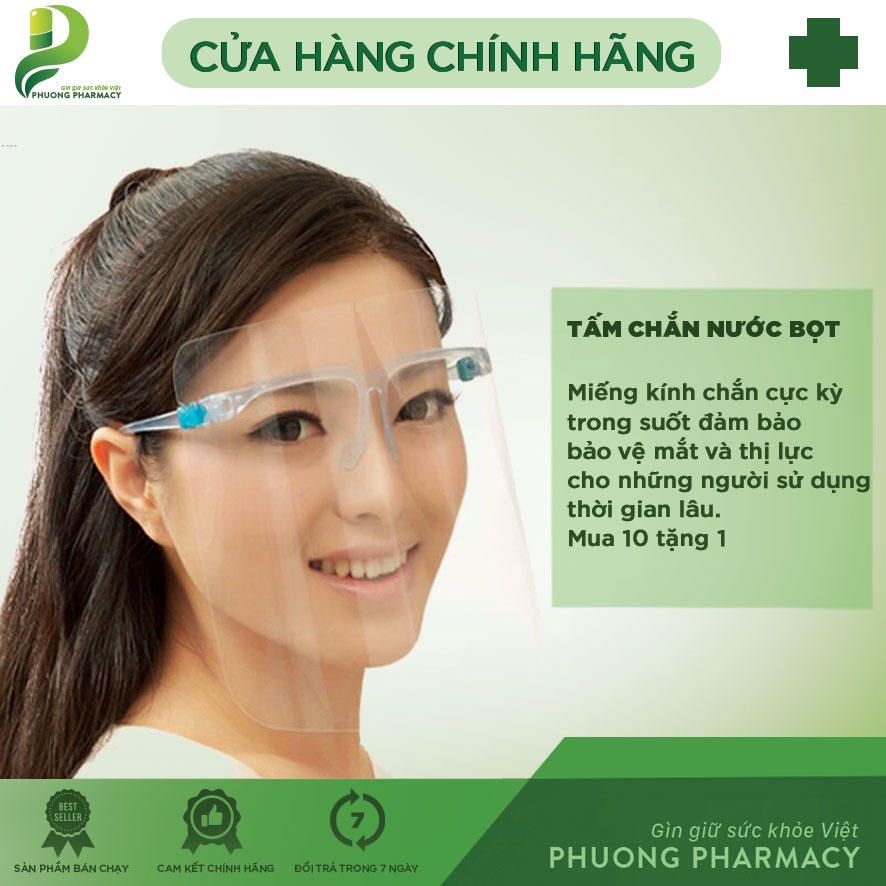 Tấm chắn giọt bắn - Tấm che y tế Face Shield