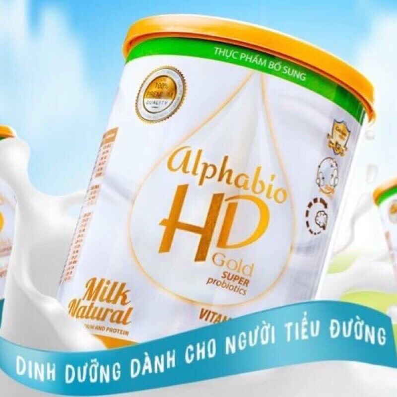 Sửa alphabio hd gold : sống khỏe mỗi ngày bổ sung dinh dưỡng