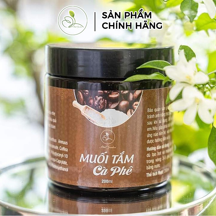 [HCM]Muối tắm tẩy tế bào chết Body CAFE Minigarden - Muối tắm Tẩy Tế Bào Chết Toàn Thân giảm Mụn Lưng Viêm Nang Lông sáng da mờ nám - AN001